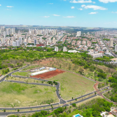 Foto aérea bairro Panamby - Ribeirão Preto